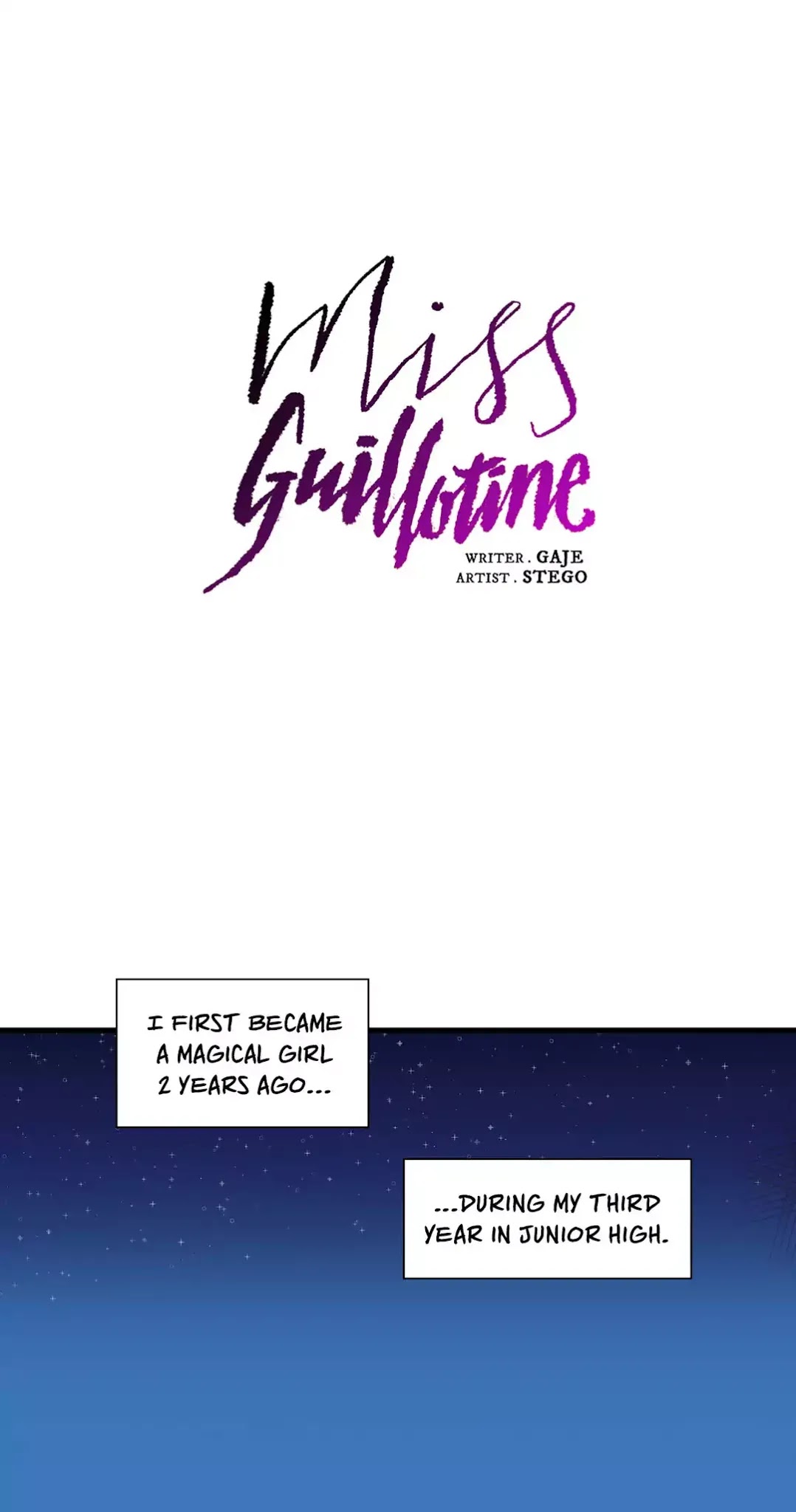 Miss Guillotine Chapter 85 page 9 - Chapter 85: Side Story 1