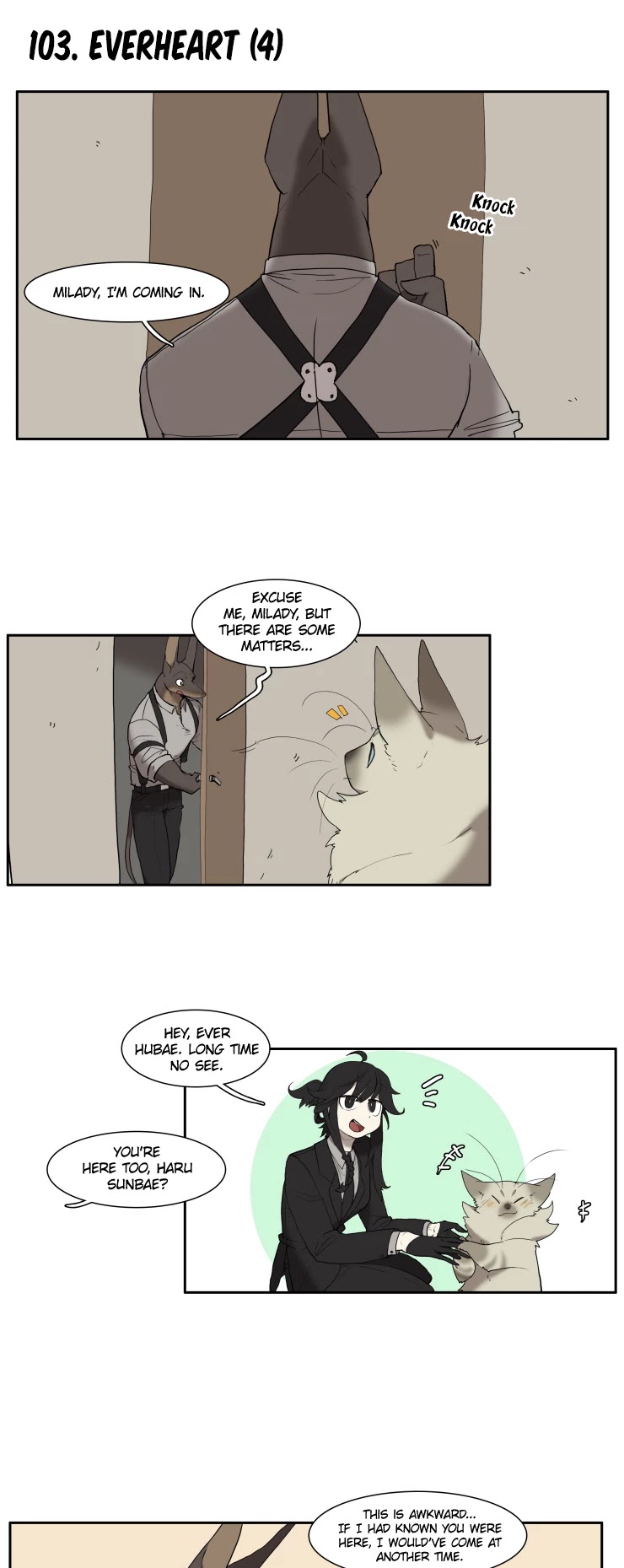 Miss Kitty and Her Bodyguards Chapter 103 page 2 - Chapter 103: Everheart (4)