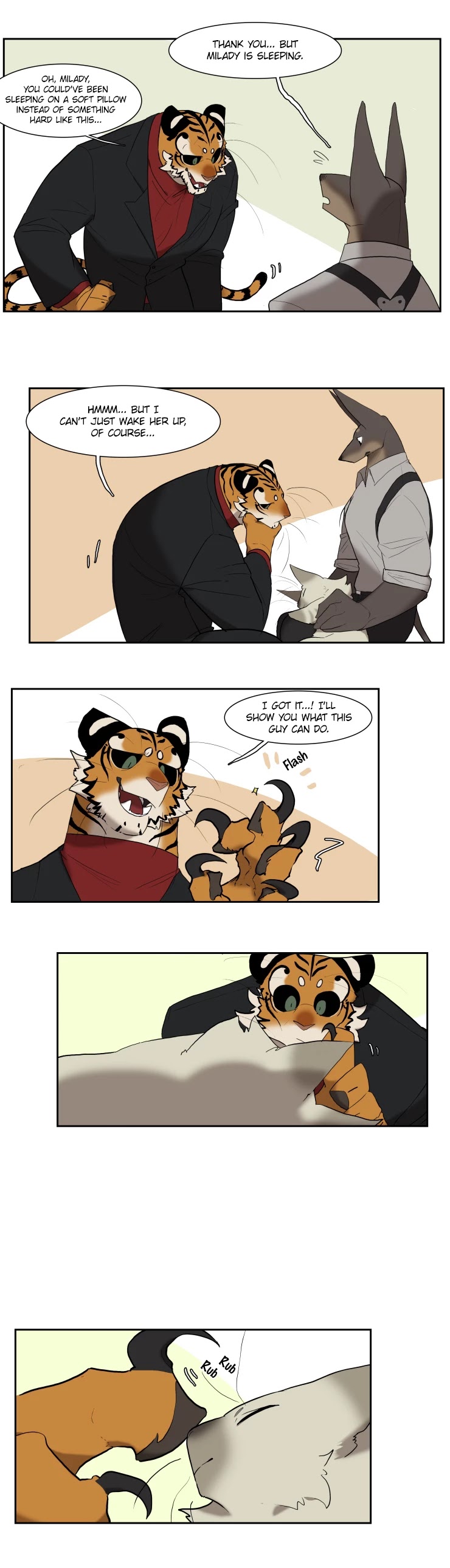Miss Kitty and Her Bodyguards Chapter 110 page 3 - Chapter 110: The Three Musketeers?