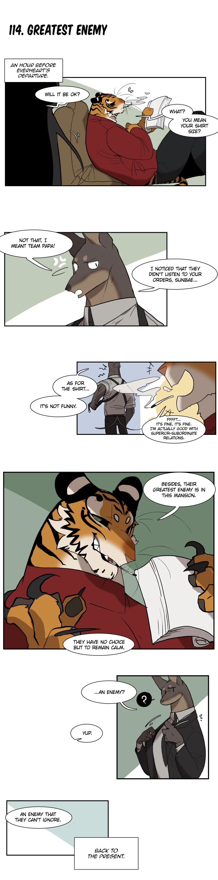 Miss Kitty and Her Bodyguards Chapter 114 page 2 - Chapter 114: Greatest Enemy