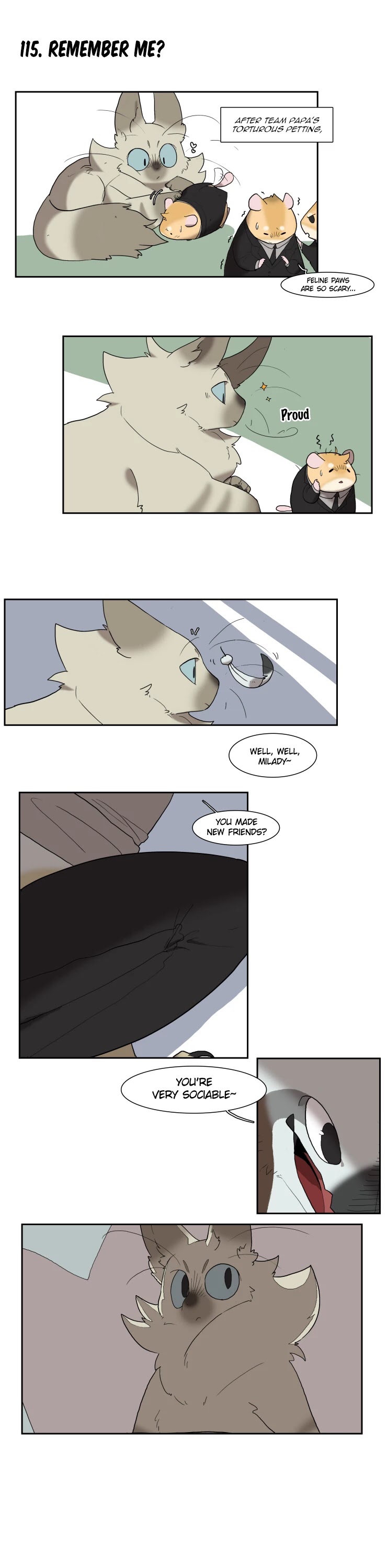 Miss Kitty and Her Bodyguards Chapter 115 page 2 - Chapter 115: Remember Me?