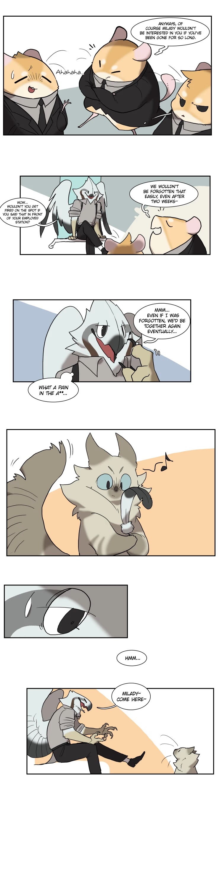 Miss Kitty and Her Bodyguards Chapter 115 page 4 - Chapter 115: Remember Me?