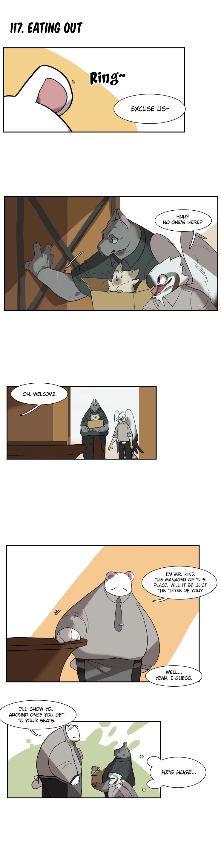 Miss Kitty and Her Bodyguards Chapter 117 page 2 - Chapter 117: Eating Out