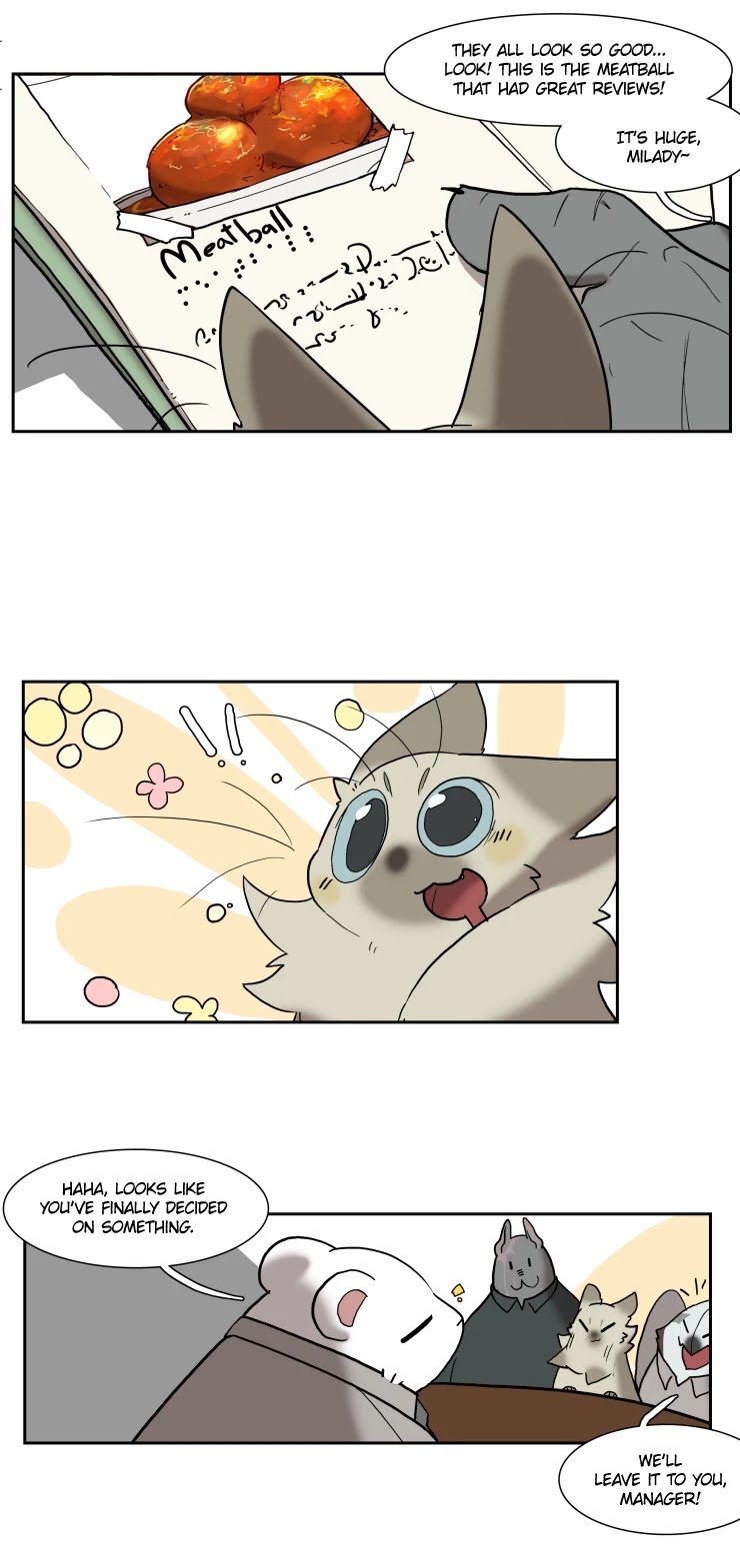 Miss Kitty and Her Bodyguards Chapter 117 page 4 - Chapter 117: Eating Out