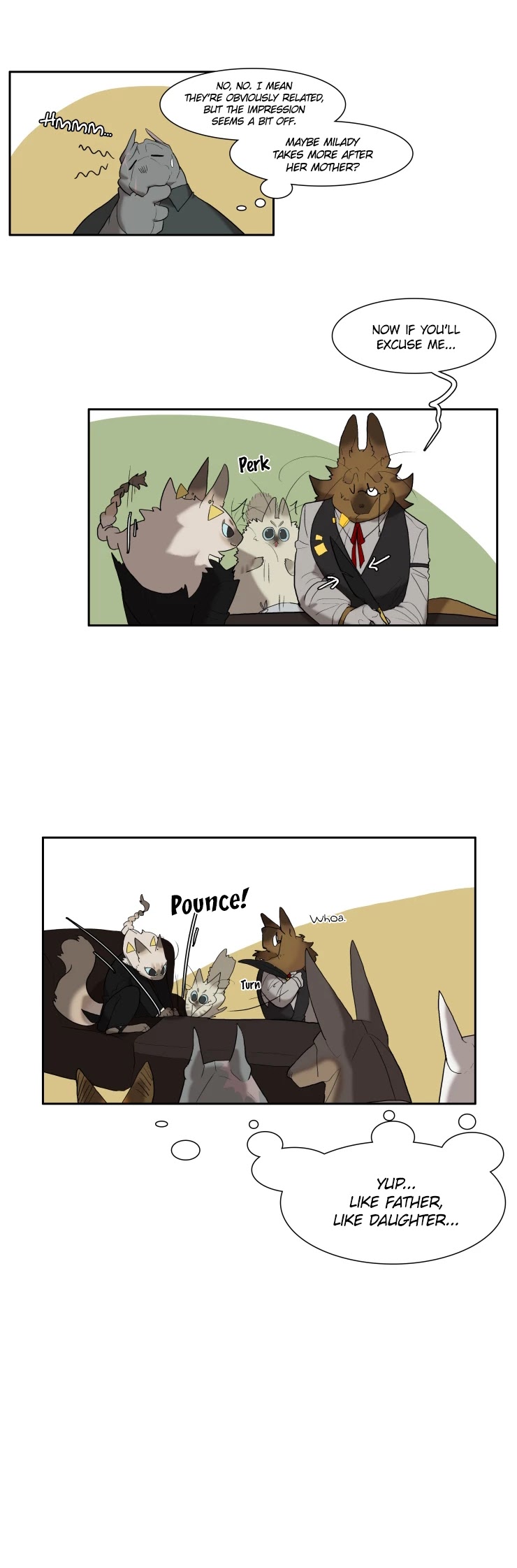 Miss Kitty and Her Bodyguards Chapter 121 page 12 - Chapter 121: Party Shareholders