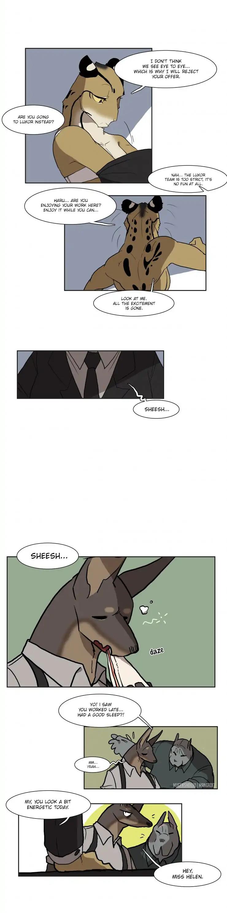 Miss Kitty and Her Bodyguards Chapter 68.2 page 3 - Chapter 68.2: Job Change