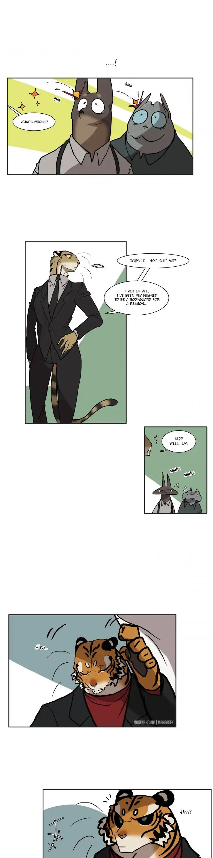 Miss Kitty and Her Bodyguards Chapter 68.2 page 6 - Chapter 68.2: Job Change