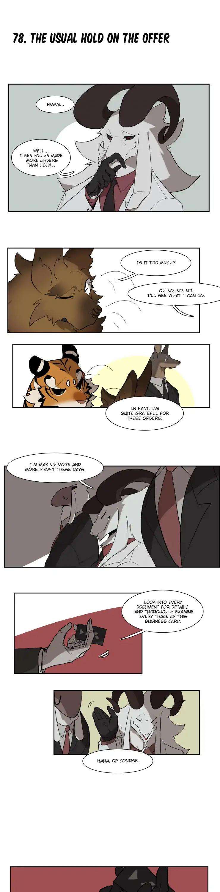 Miss Kitty and Her Bodyguards Chapter 78 page 1 - Chapter 78: The Usual Hold on The Offer