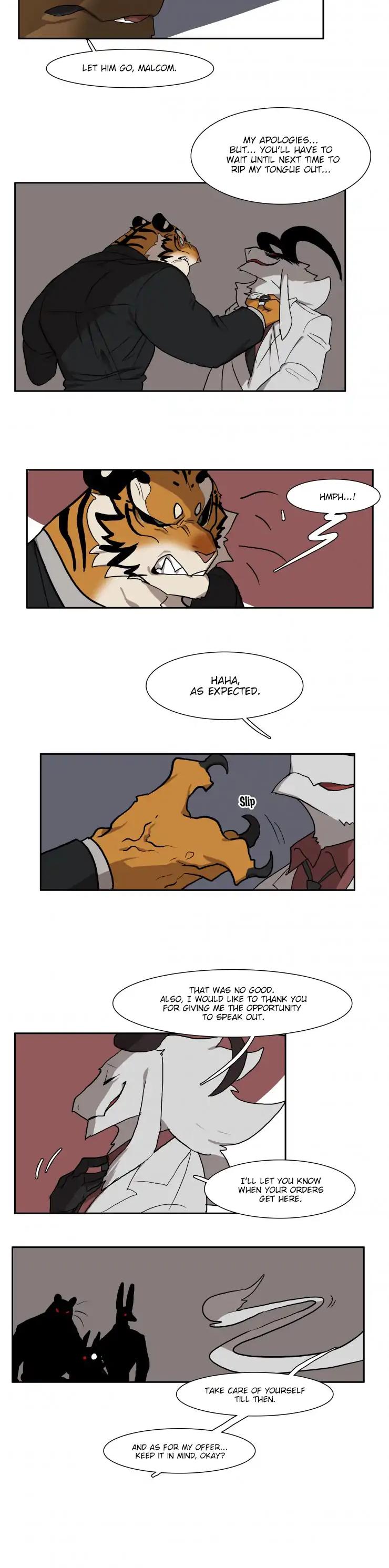 Miss Kitty and Her Bodyguards Chapter 78 page 6 - Chapter 78: The Usual Hold on The Offer