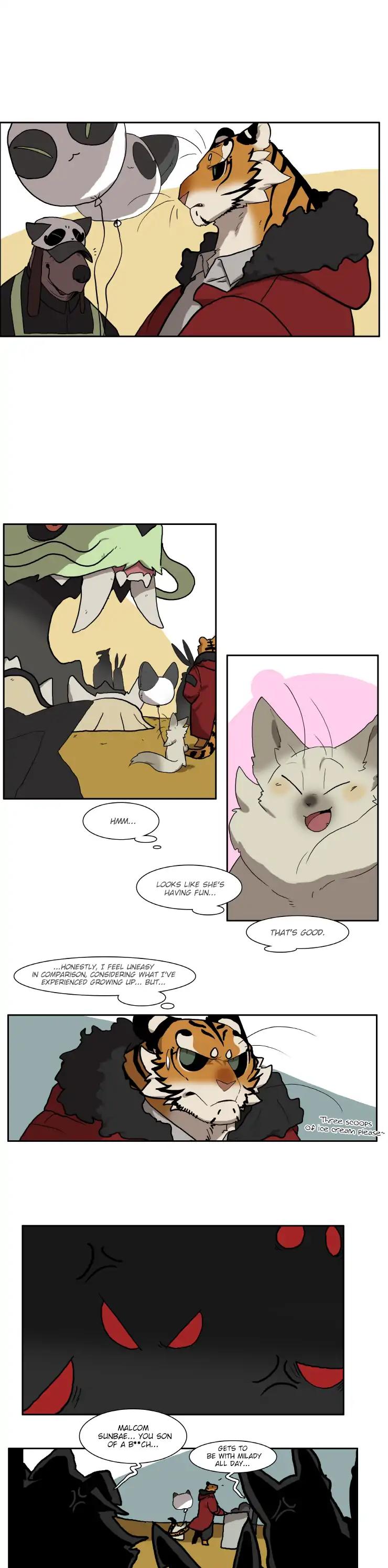 Miss Kitty and Her Bodyguards Chapter 80 page 5 - Chapter 80: Tema Park (1)