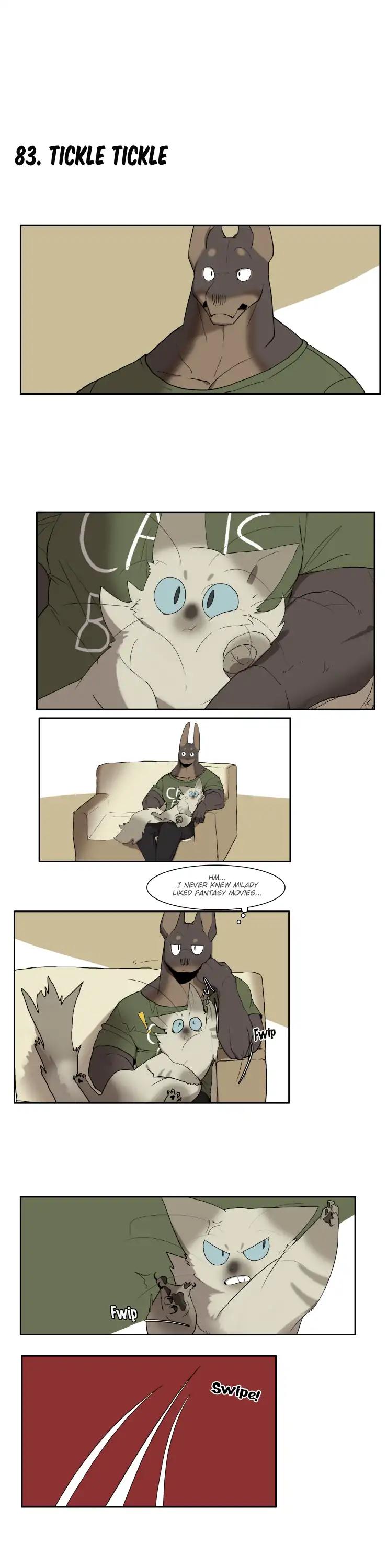 Miss Kitty and Her Bodyguards Chapter 83 page 1 - Chapter 83: Tickle Tickle