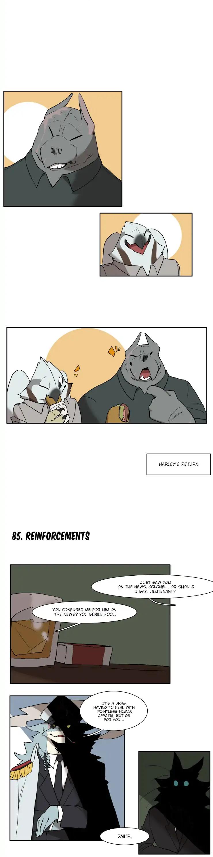 Miss Kitty and Her Bodyguards Chapter 84.85 page 4 - Chapter 84-85: Return | Reinforcement