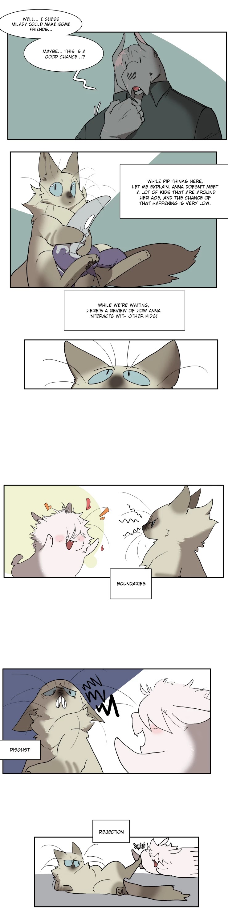 Miss Kitty and Her Bodyguards Chapter 91 page 3 - Chapter 91: A surprise visit