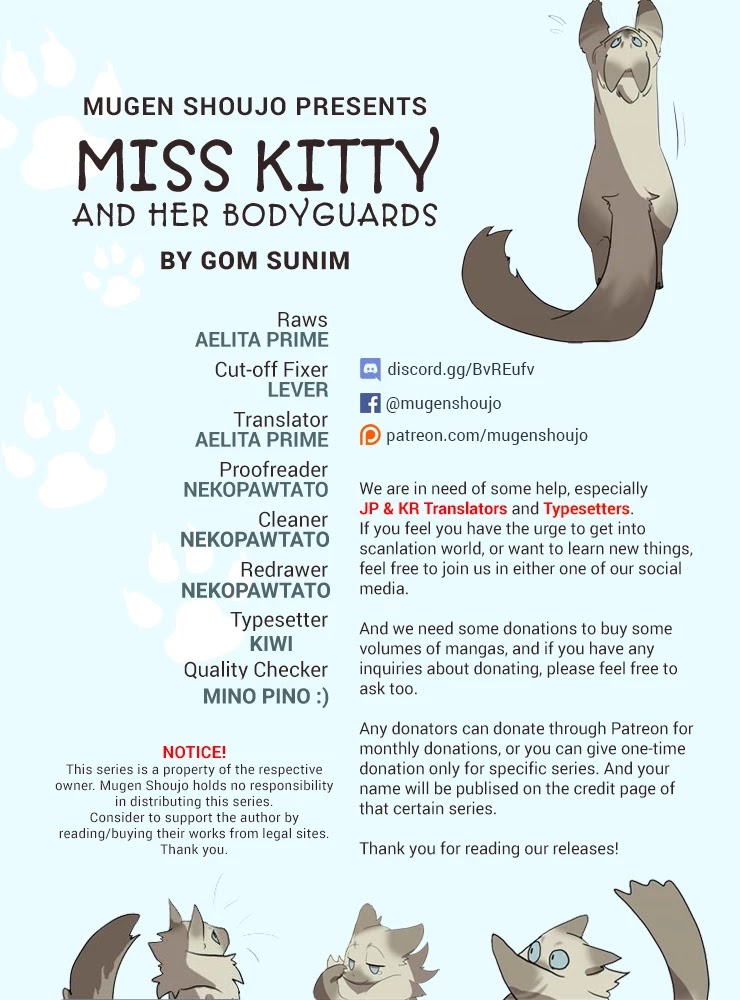 Miss Kitty and Her Bodyguards Chapter 92 page 1 - Chapter 92: Four wins not four times