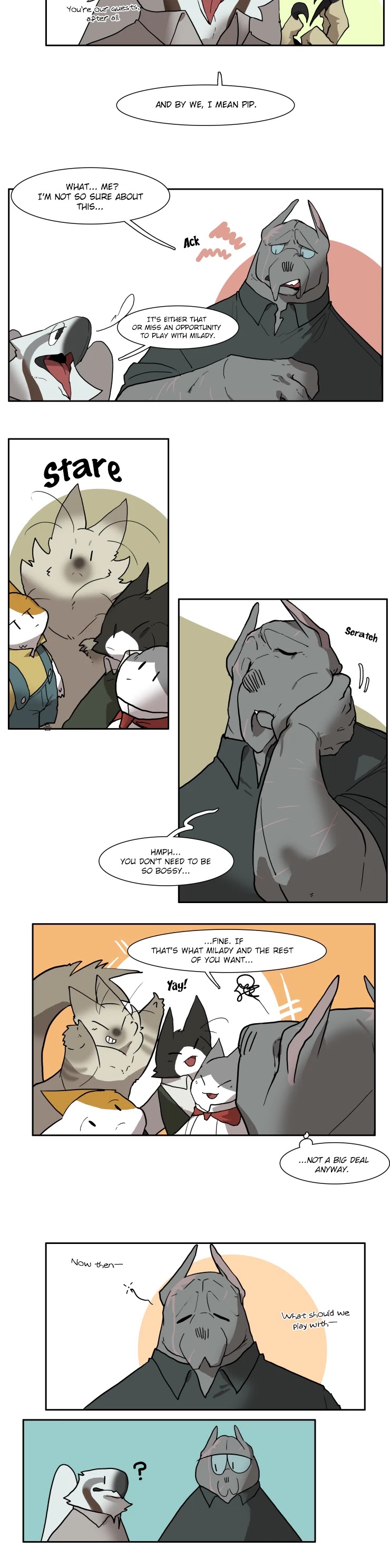 Miss Kitty and Her Bodyguards Chapter 92 page 3 - Chapter 92: Four wins not four times