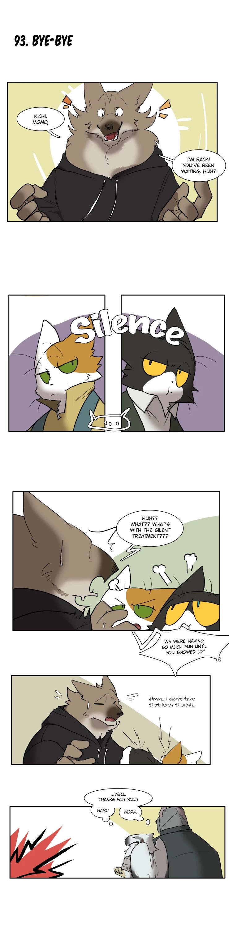 Miss Kitty and Her Bodyguards Chapter 93 page 2 - Chapter 93: Bye-Bye