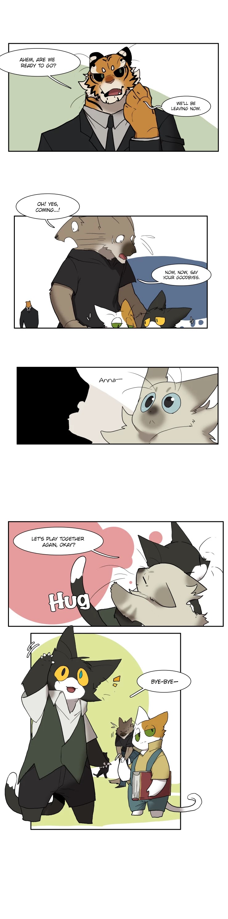 Miss Kitty and Her Bodyguards Chapter 93 page 3 - Chapter 93: Bye-Bye