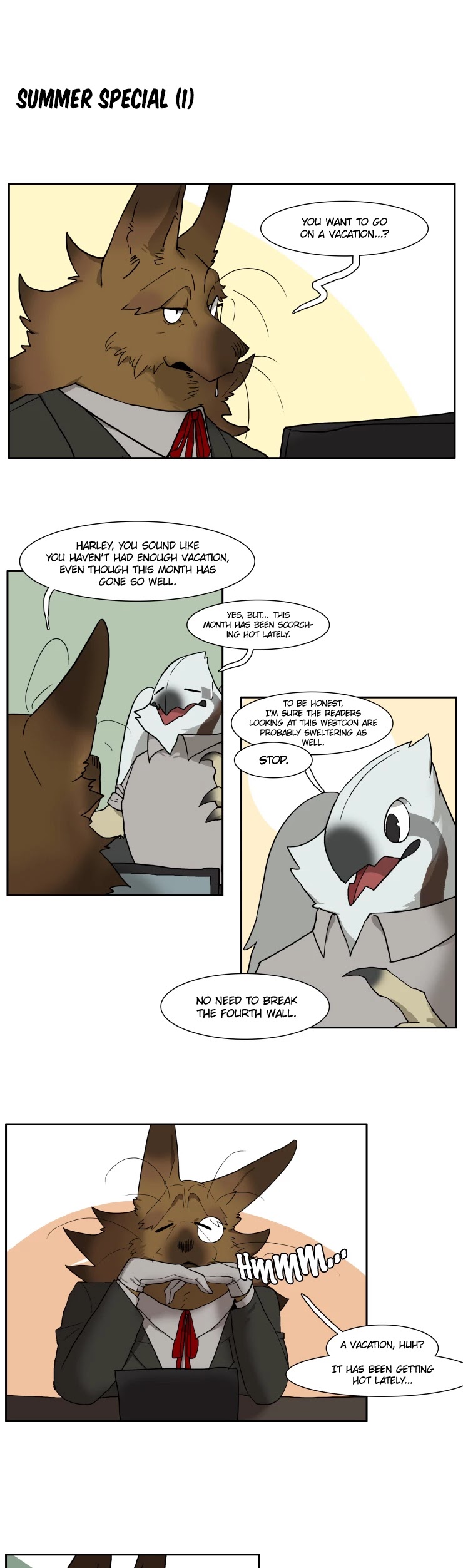 Miss Kitty and Her Bodyguards Chapter 94.1 page 2 - Chapter 94.1: Summer Special (I)