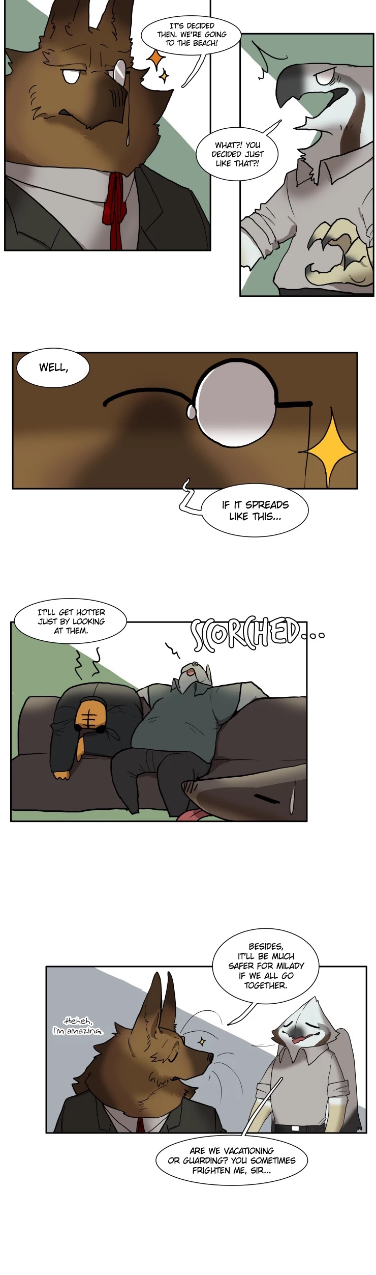 Miss Kitty and Her Bodyguards Chapter 94.1 page 3 - Chapter 94.1: Summer Special (I)