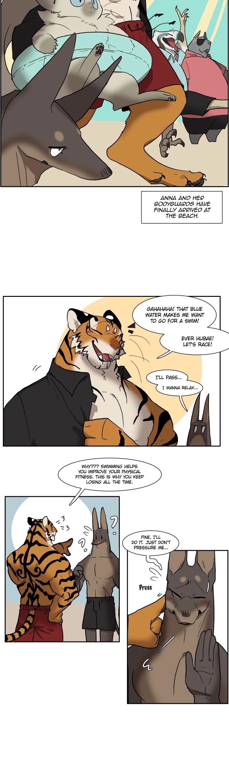 Miss Kitty and Her Bodyguards Chapter 94.1 page 5 - Chapter 94.1: Summer Special (I)