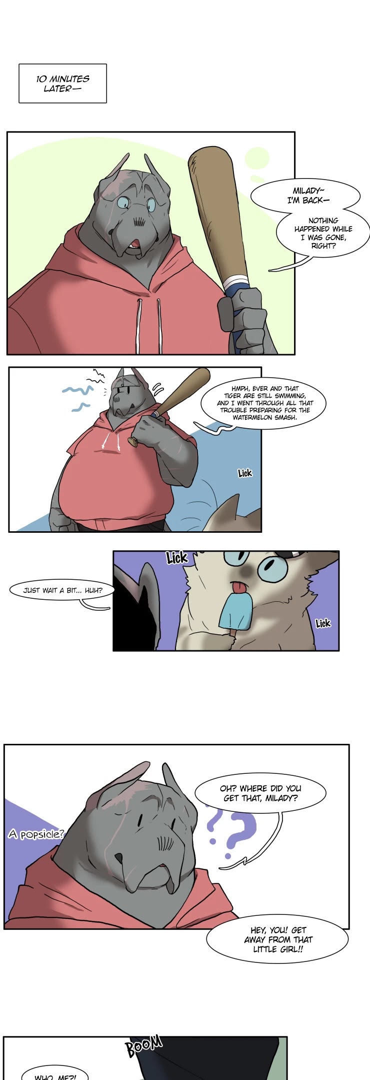 Miss Kitty and Her Bodyguards Chapter 94.2 page 4 - Chapter 94.2: Summer Special (II)