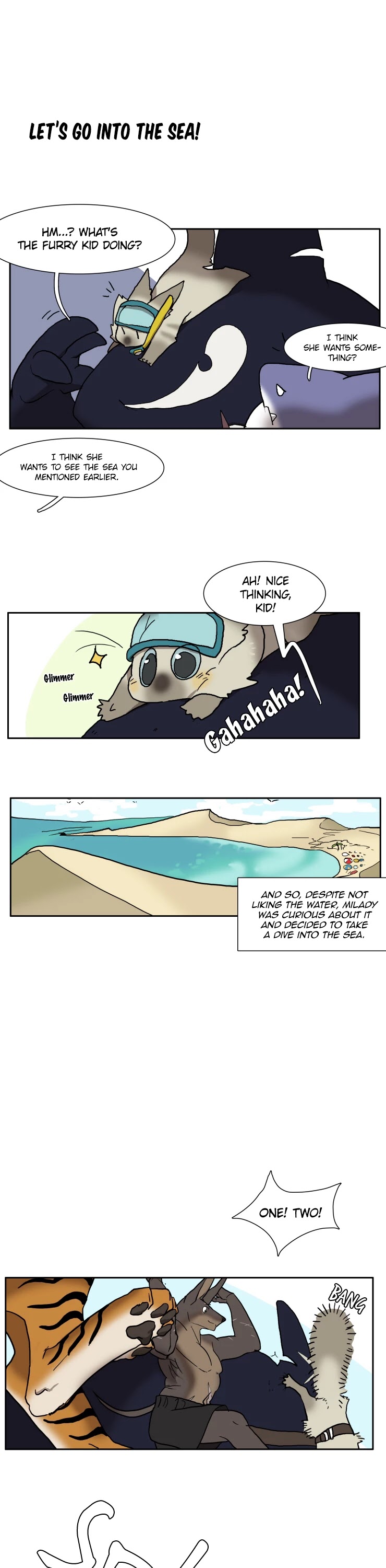 Miss Kitty and Her Bodyguards Chapter 94.3 page 5 - Chapter 94.3: Summer Special (III)