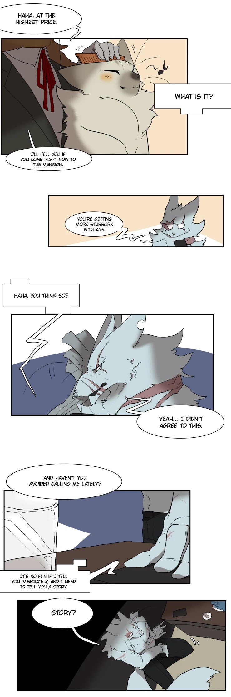Miss Kitty and Her Bodyguards Chapter 96 page 3 - Chapter 96: Urgent Business