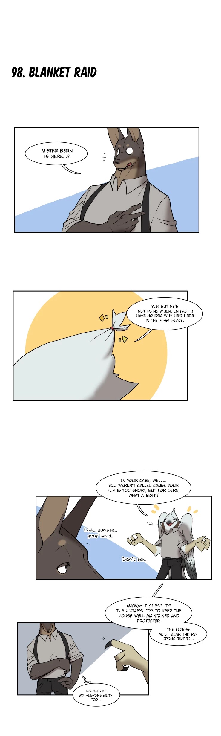 Miss Kitty and Her Bodyguards Chapter 98 page 2 - Chapter 98: Blanket Raid