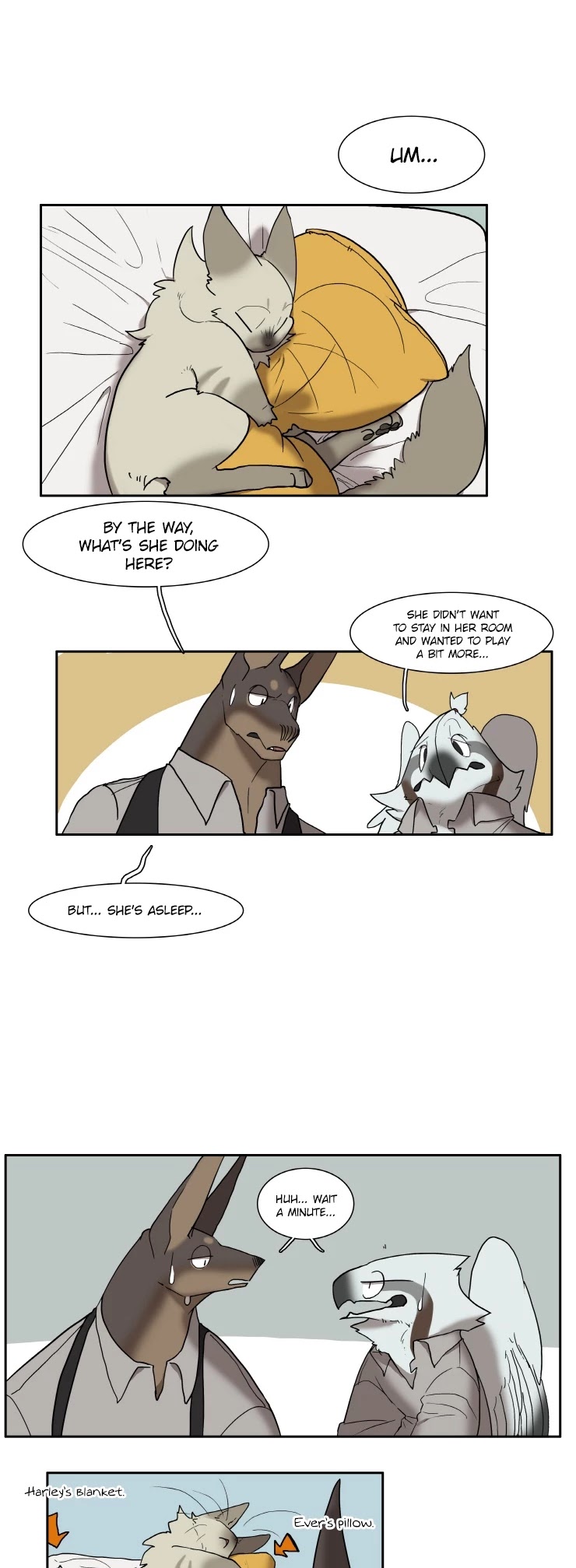 Miss Kitty and Her Bodyguards Chapter 98 page 4 - Chapter 98: Blanket Raid