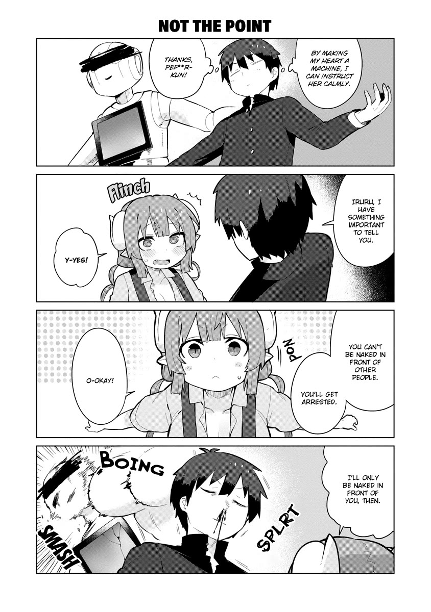 Miss Kobayashi's Dragon Maid: Ilulu Doesn't Understand Love Chapter 1 page 10 - Chapter 1: Iruru and Taketo