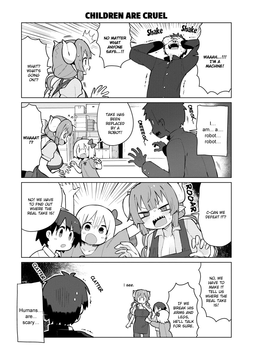 Miss Kobayashi's Dragon Maid: Ilulu Doesn't Understand Love Chapter 1 page 11 - Chapter 1: Iruru and Taketo
