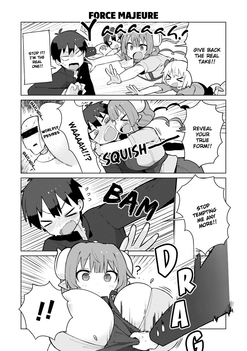 Miss Kobayashi's Dragon Maid: Ilulu Doesn't Understand Love Chapter 1 page 12 - Chapter 1: Iruru and Taketo