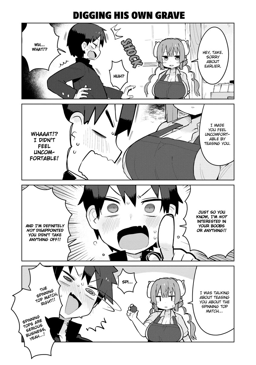 Miss Kobayashi's Dragon Maid: Ilulu Doesn't Understand Love Chapter 1 page 5 - Chapter 1: Iruru and Taketo