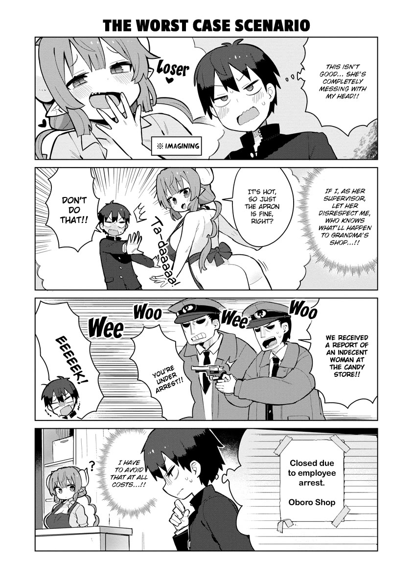 Miss Kobayashi's Dragon Maid: Ilulu Doesn't Understand Love Chapter 1 page 6 - Chapter 1: Iruru and Taketo