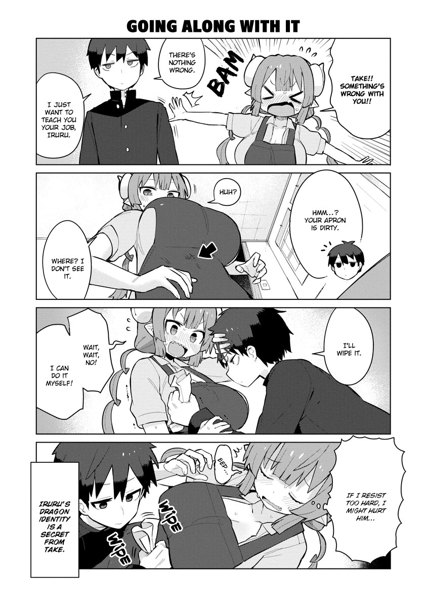 Miss Kobayashi's Dragon Maid: Ilulu Doesn't Understand Love Chapter 1 page 8 - Chapter 1: Iruru and Taketo
