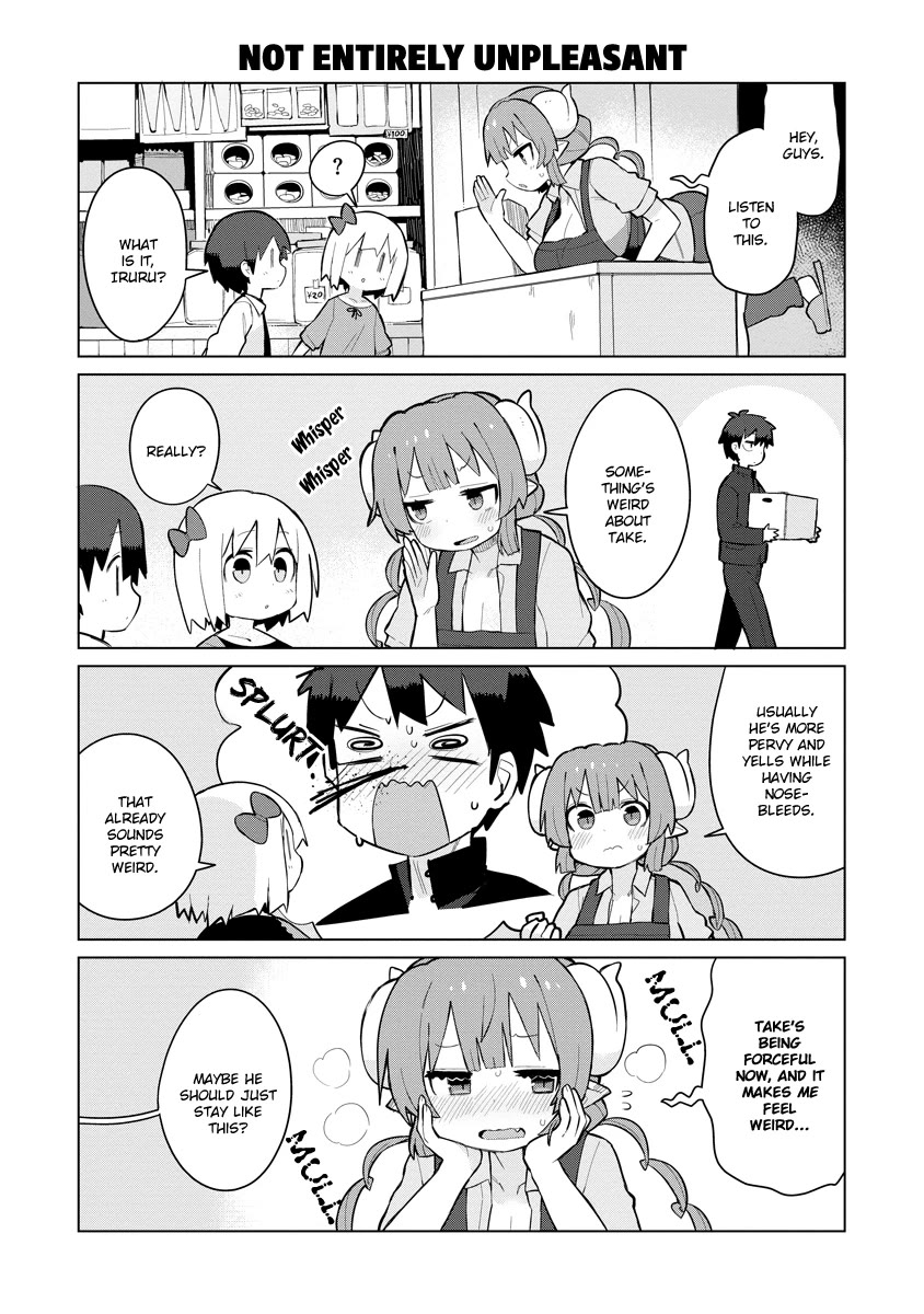 Miss Kobayashi's Dragon Maid: Ilulu Doesn't Understand Love Chapter 1 page 9 - Chapter 1: Iruru and Taketo