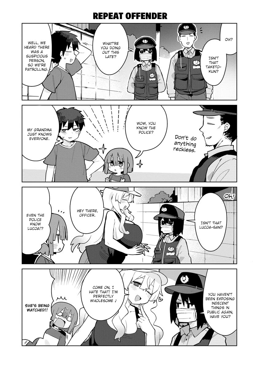 Miss Kobayashi's Dragon Maid: Ilulu Doesn't Understand Love Chapter 10 page 11 - Chapter 10: Iruru and Patrol