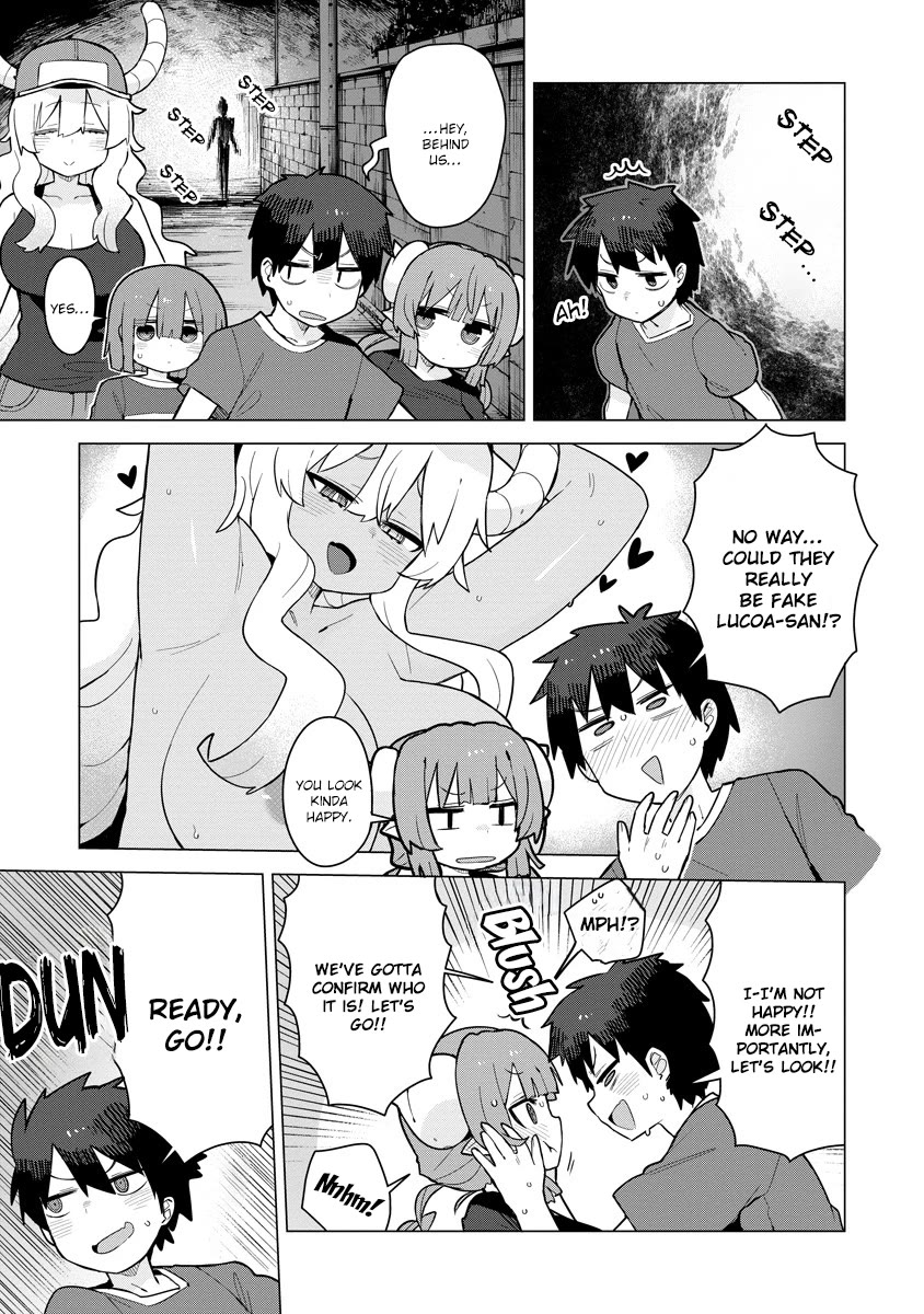 Miss Kobayashi's Dragon Maid: Ilulu Doesn't Understand Love Chapter 10 page 13 - Chapter 10: Iruru and Patrol