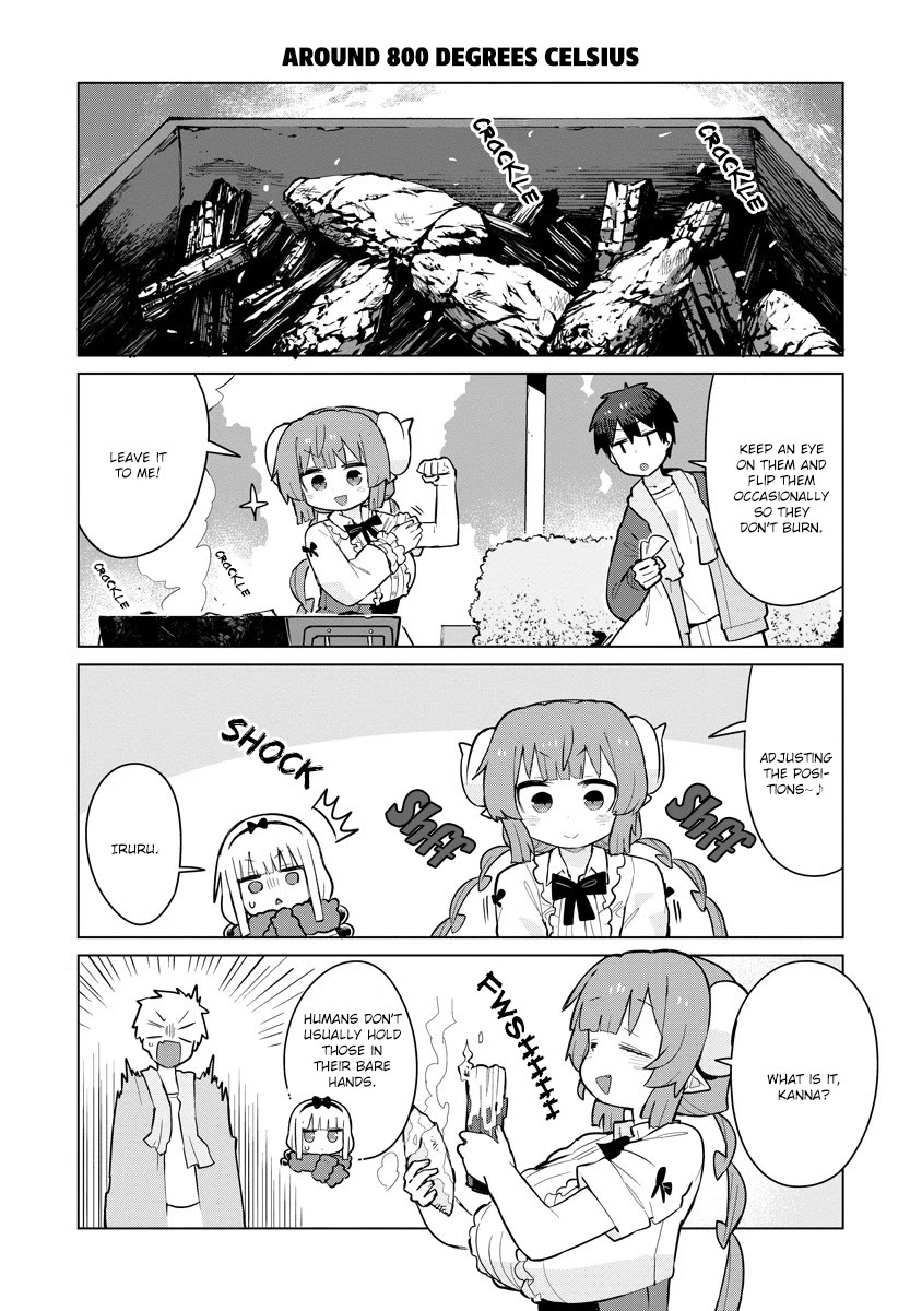 Miss Kobayashi's Dragon Maid: Ilulu Doesn't Understand Love Chapter 11 page 12 - Chapter 11: Iruru and Changing Clothes