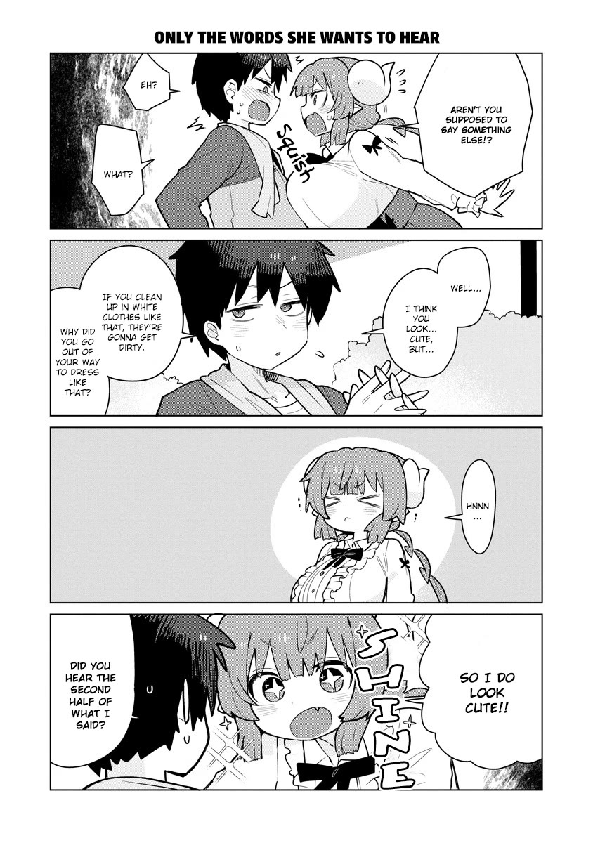 Miss Kobayashi's Dragon Maid: Ilulu Doesn't Understand Love Chapter 11 page 4 - Chapter 11: Iruru and Changing Clothes