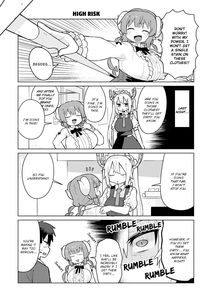 Miss Kobayashi's Dragon Maid: Ilulu Doesn't Understand Love Chapter 11 page 5 - Chapter 11: Iruru and Changing Clothes