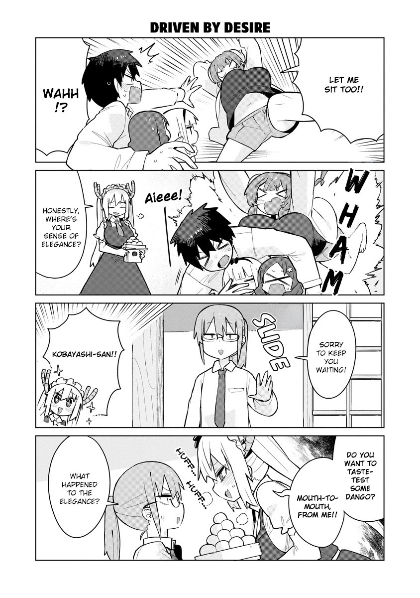 Miss Kobayashi's Dragon Maid: Ilulu Doesn't Understand Love Chapter 12 page 11 - Chapter 12: Taketo and the Porn Magazines
