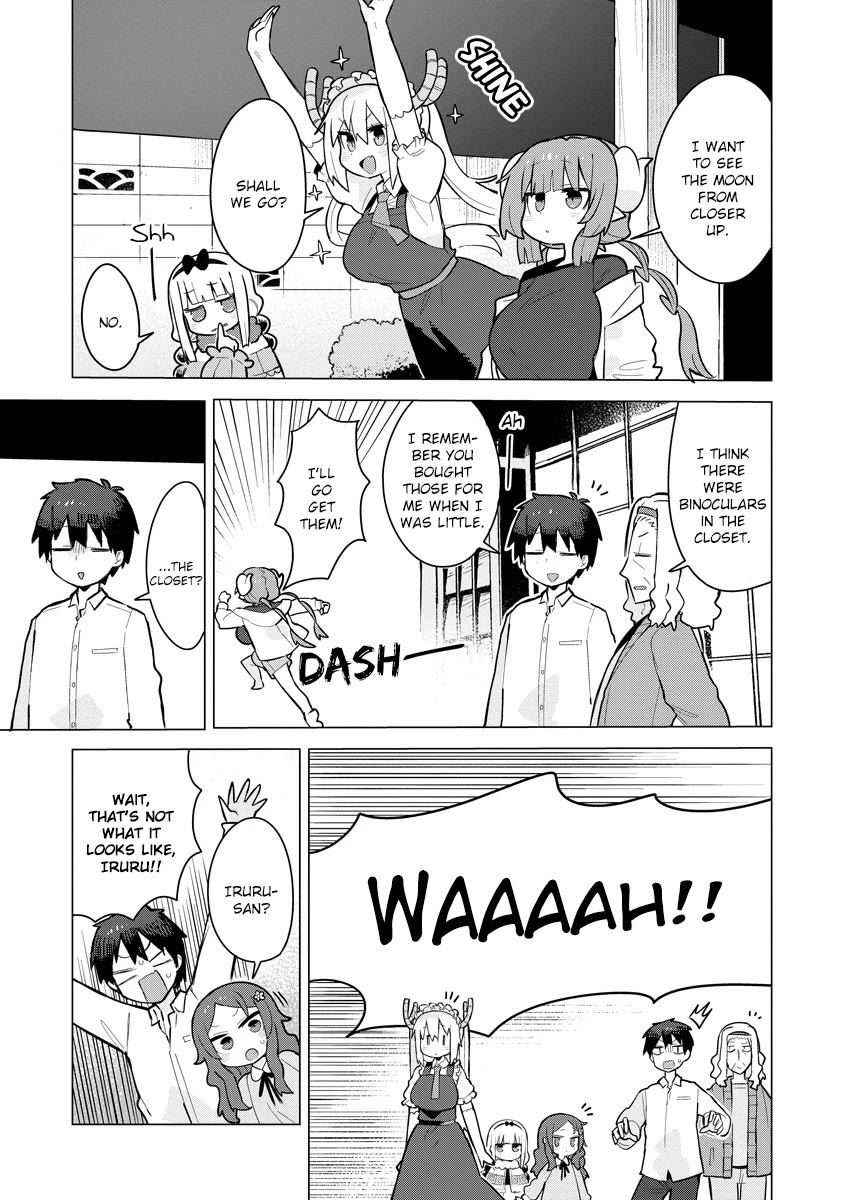 Miss Kobayashi's Dragon Maid: Ilulu Doesn't Understand Love Chapter 12 page 13 - Chapter 12: Taketo and the Porn Magazines