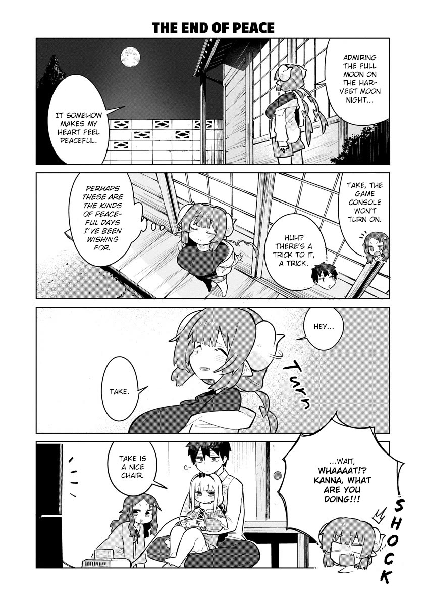 Miss Kobayashi's Dragon Maid: Ilulu Doesn't Understand Love Chapter 12 page 9 - Chapter 12: Taketo and the Porn Magazines