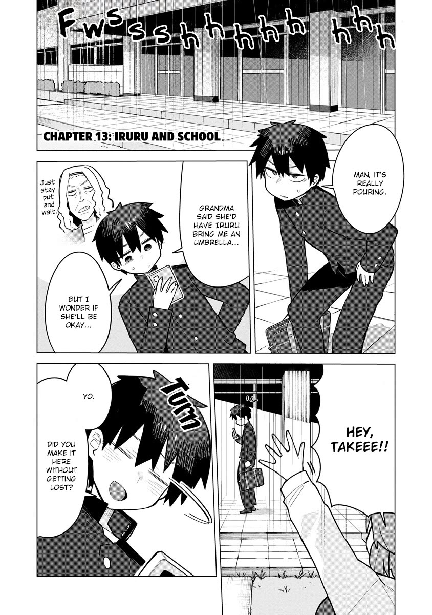 Miss Kobayashi's Dragon Maid: Ilulu Doesn't Understand Love Chapter 13 page 1 - Chapter 13: Iruru and School