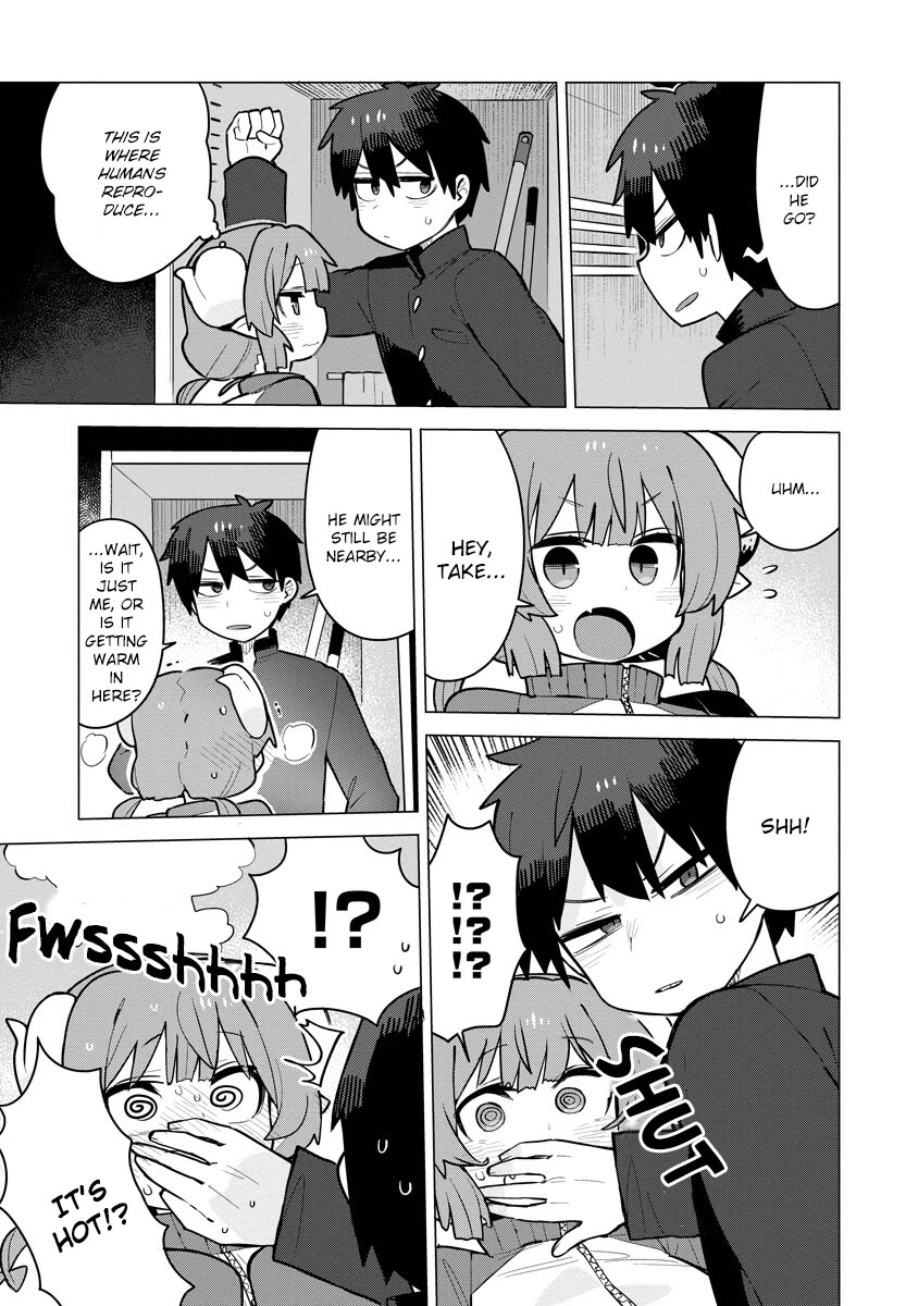 Miss Kobayashi's Dragon Maid: Ilulu Doesn't Understand Love Chapter 13 page 13 - Chapter 13: Iruru and School
