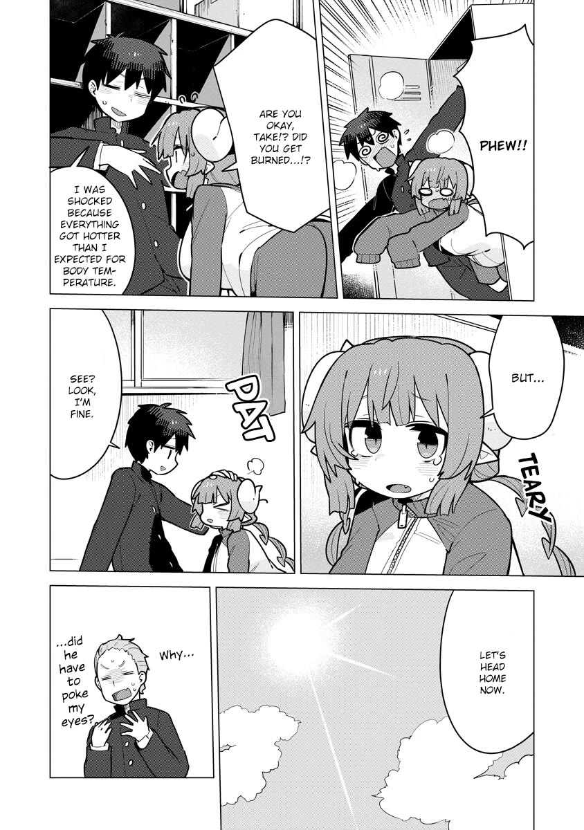 Miss Kobayashi's Dragon Maid: Ilulu Doesn't Understand Love Chapter 13 page 14 - Chapter 13: Iruru and School