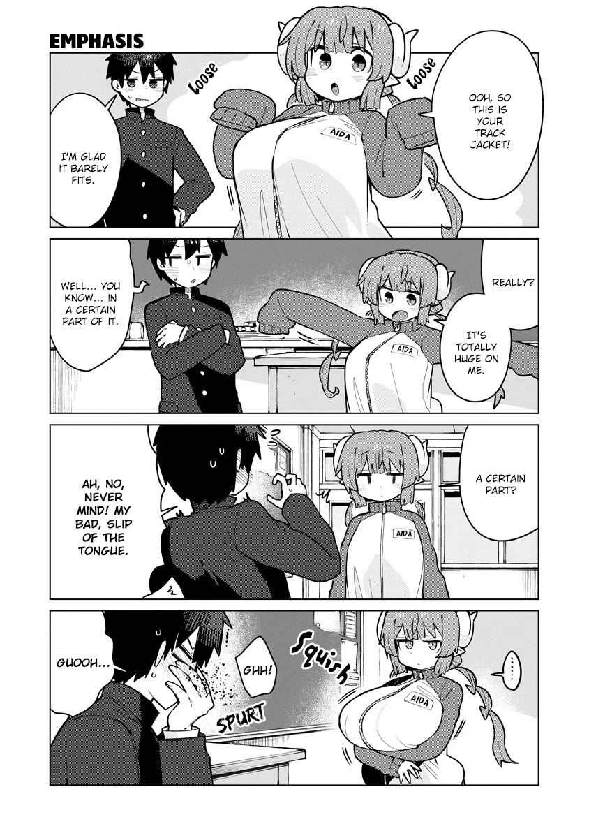 Miss Kobayashi's Dragon Maid: Ilulu Doesn't Understand Love Chapter 13 page 3 - Chapter 13: Iruru and School