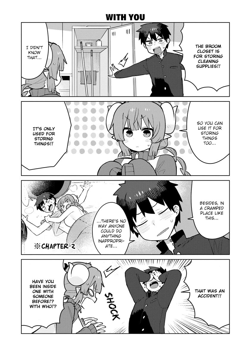 Miss Kobayashi's Dragon Maid: Ilulu Doesn't Understand Love Chapter 13 page 6 - Chapter 13: Iruru and School