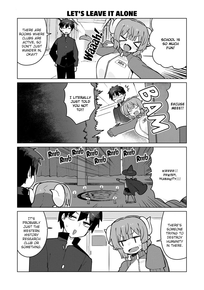 Miss Kobayashi's Dragon Maid: Ilulu Doesn't Understand Love Chapter 13 page 8 - Chapter 13: Iruru and School